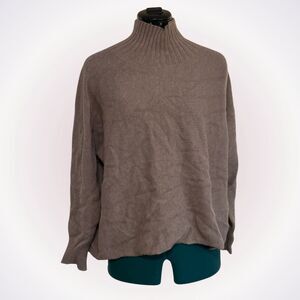 JAKI LONDON Ribbed Turtleneck Sweater | Sz S